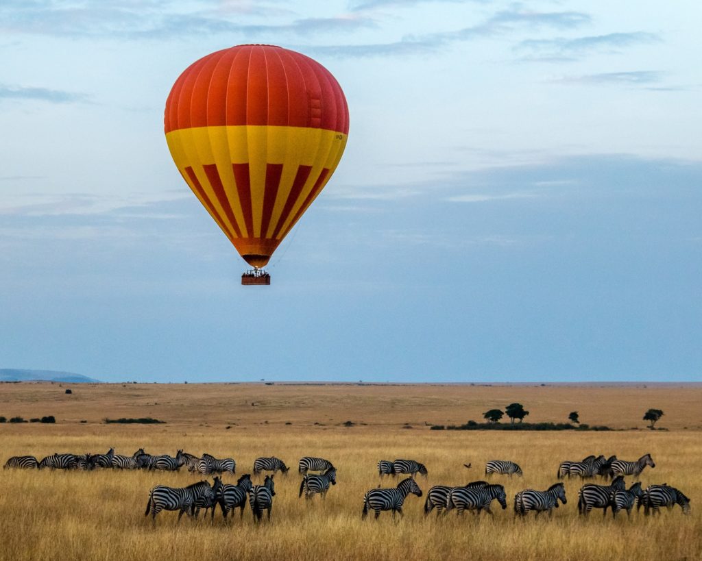 Heissluftballon Masai Mara National Reserve Kenia